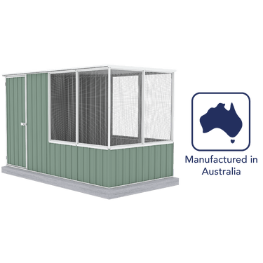 Absco Chicken Coop 1.52mW x 2.96mD x 1.80mH - Shed City